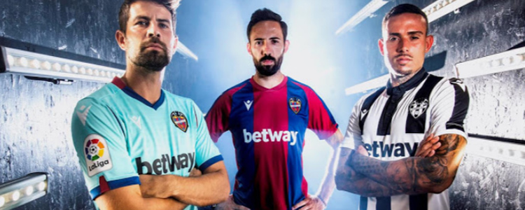 camisetas Levante replicas 2020-2021